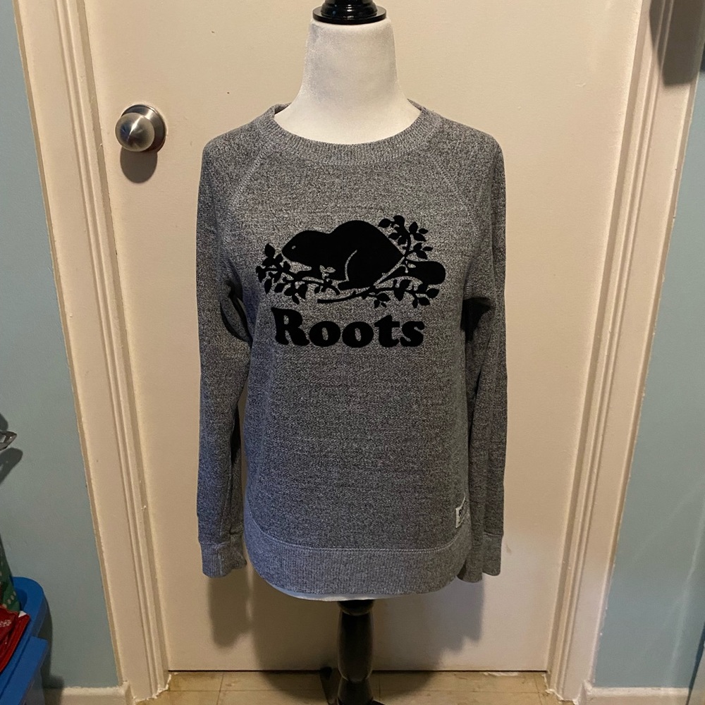 ROOTS SALT & PEPPER PULLOVER SWEATER